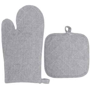 Rękawica kuchenna z podkładką Jeans Collection wzór 4 RAVI